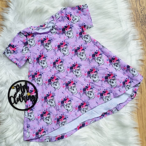 18-24m Flower Skull Dress