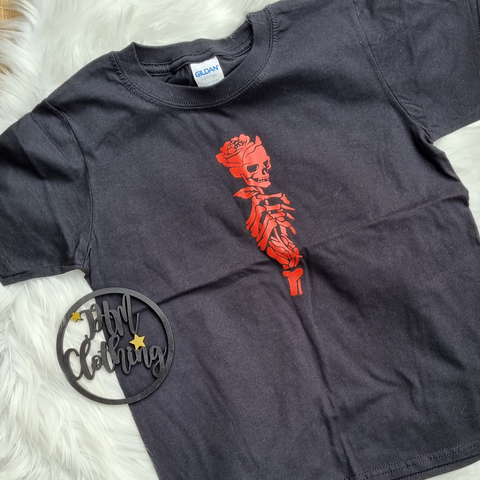 7-8yrs Skull Rose Tee